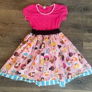 KPea Sz 8 Girls Sporty Dress